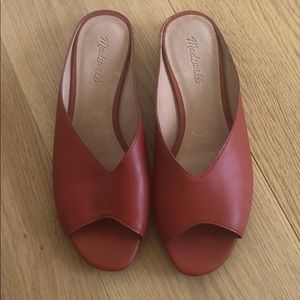 Madewell slip on sandals